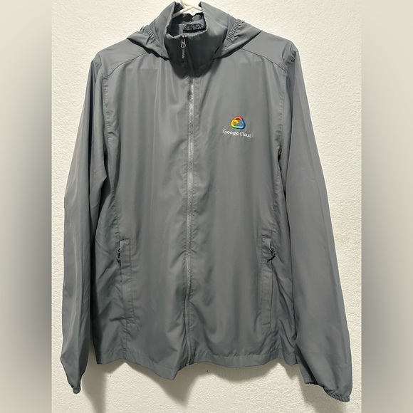 Google Cloud Gray‎ Men’s Jacket size S - Picture 2 of 9
